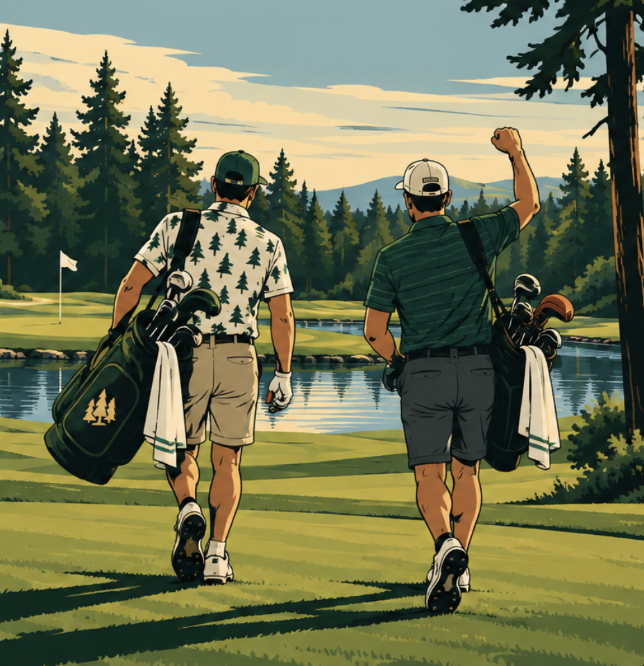Fairway Duos golf illustration